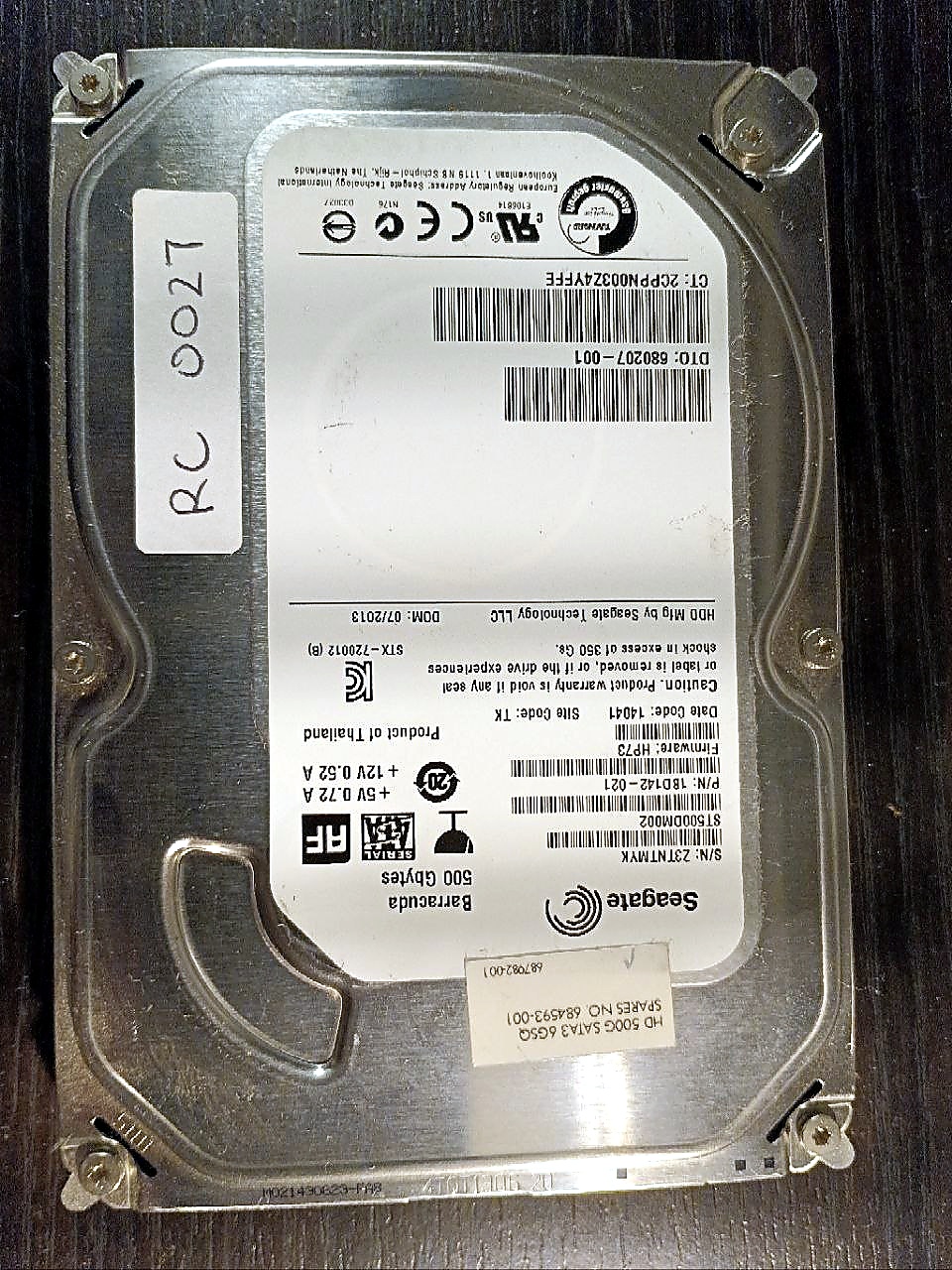Seagate ST500DM002 500GB donor drive